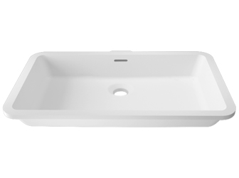 Lavabo krion Basic D802 48X28 E Lavabo krion Basic D802 48X28 E